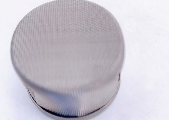 0.3mm Slot Stainless Steel Wire Mesh Filter , 60 Mesh Stainless Steel Screen ISO9001