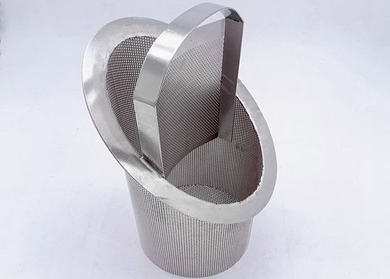 IRound Hole ISO9001 150 Micron Mesh Filter Strainer For Filtering