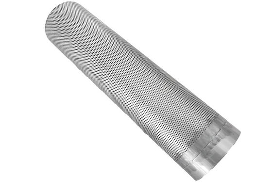 1000 Micron Perforated Stainless Steel Cylinder Cartridge Shape